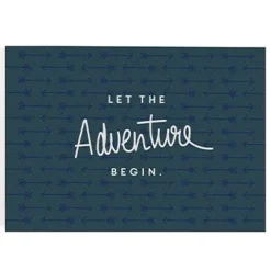 Ansichtkaart Let the adventure begin