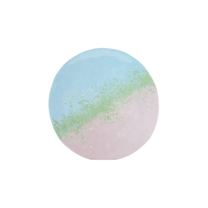 Bo-Camp - Melamine 12-delig servies Halo - blauw/groen