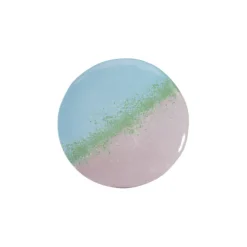 Bo-Camp - Melamine 12-delig servies Halo - blauw/groen