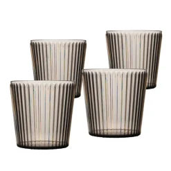 Bo-Camp - Waterglas Nomad 400ml - 4 stuks