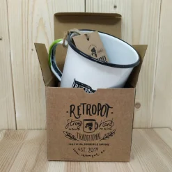 Emaille Beker Be Tree - Retropot
