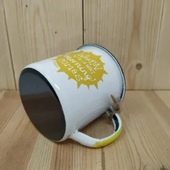 Emaille Beker When The Morning Comes - Retropot