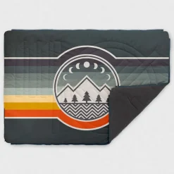 Fleece slaapzak camp vibes greengabel-Glaravans