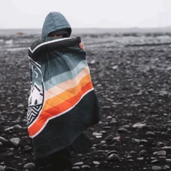 Fleece slaapzak camp vibes greengabel-Glaravans
