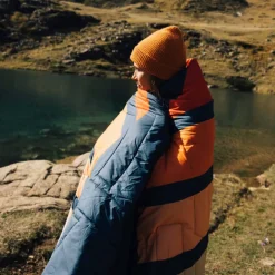Fleece slaapzak sunset stripes-Glaravans