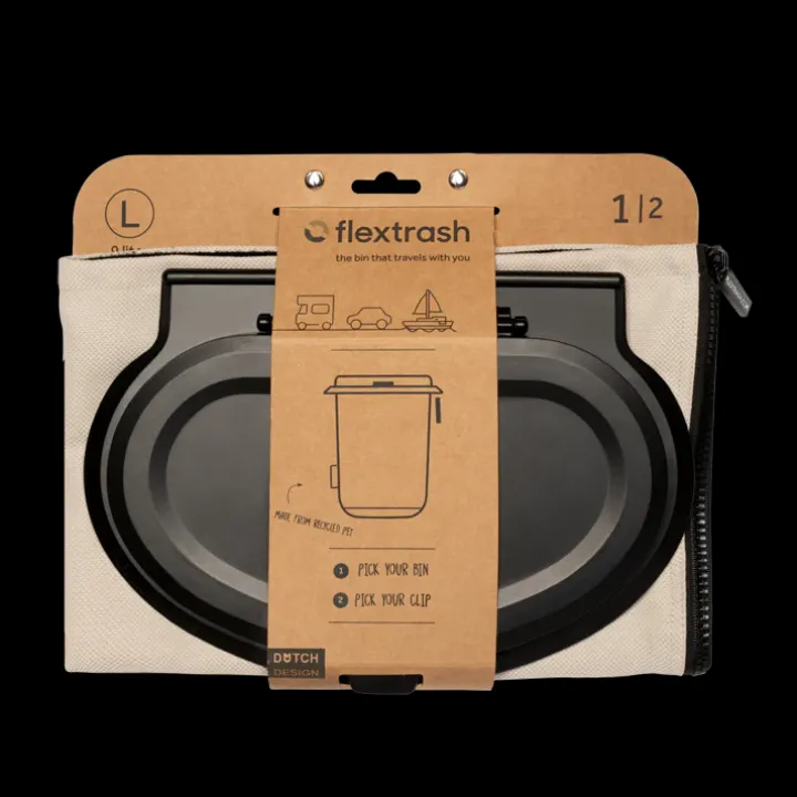Flextrash Casual Creme 9L