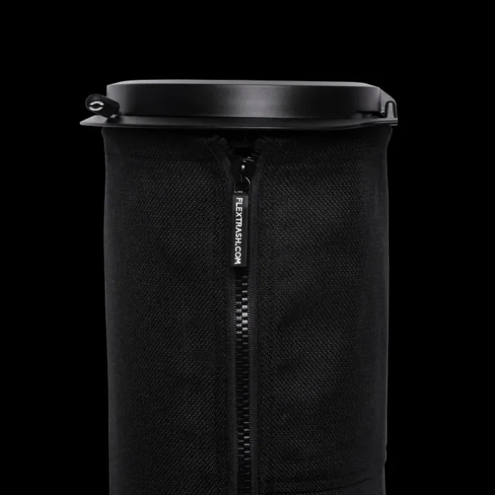 Flextrash Zwart 9L