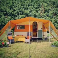 Glaravans - Caravanity by Campooz - Zijwanden RECHT Caravanity Luifel