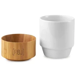 Koffiemok Wit 200ml - Rebel Outdoor