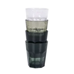 Limonadeglas Mix & Match 4-Stuks 200ML Groen - Bo-Camp