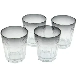Limonadeglas Smoke 4-Stuks 200ml - Bo-Camp