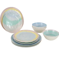 Pastel 12-Delig Servies Barfleur - Bo-Camp
