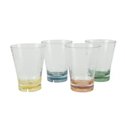 Pastel Waterglas Arbois 4-Stuks - Bo-Camp