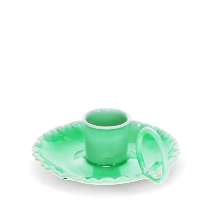 REX London - Emaille kaarsenhouder met handvat