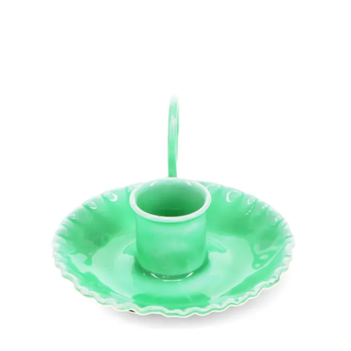 REX London - Emaille kaarsenhouder met handvat