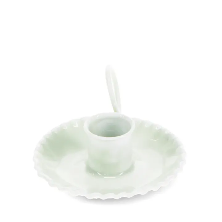 REX London - Emaille kaarsenhouder met handvat