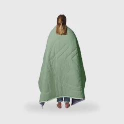 Ripstop slaapzak Cameo Green/Digital Lavender