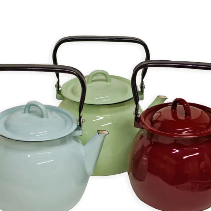 Theeketel Emaille 3,5 liter
