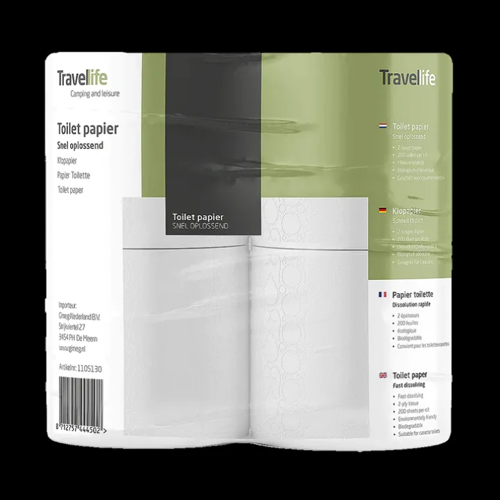 Toiletpapier voor chemisch toilet
