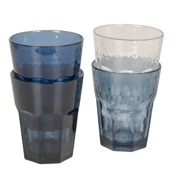 Wijn/Limonadeglas Mix & Match 4-Stuks 400ML - Bo-Camp